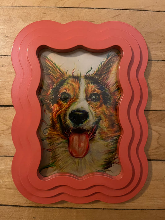 Psychedelic Corgi